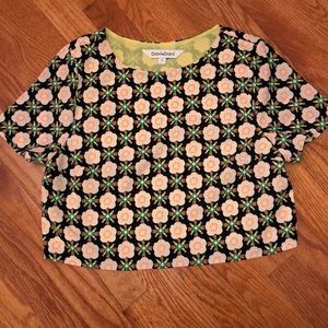 Flower crop top